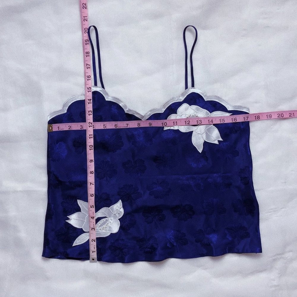 Satin Floral Cami Victoria’s Secret Gold Label - Picture 5 of 5